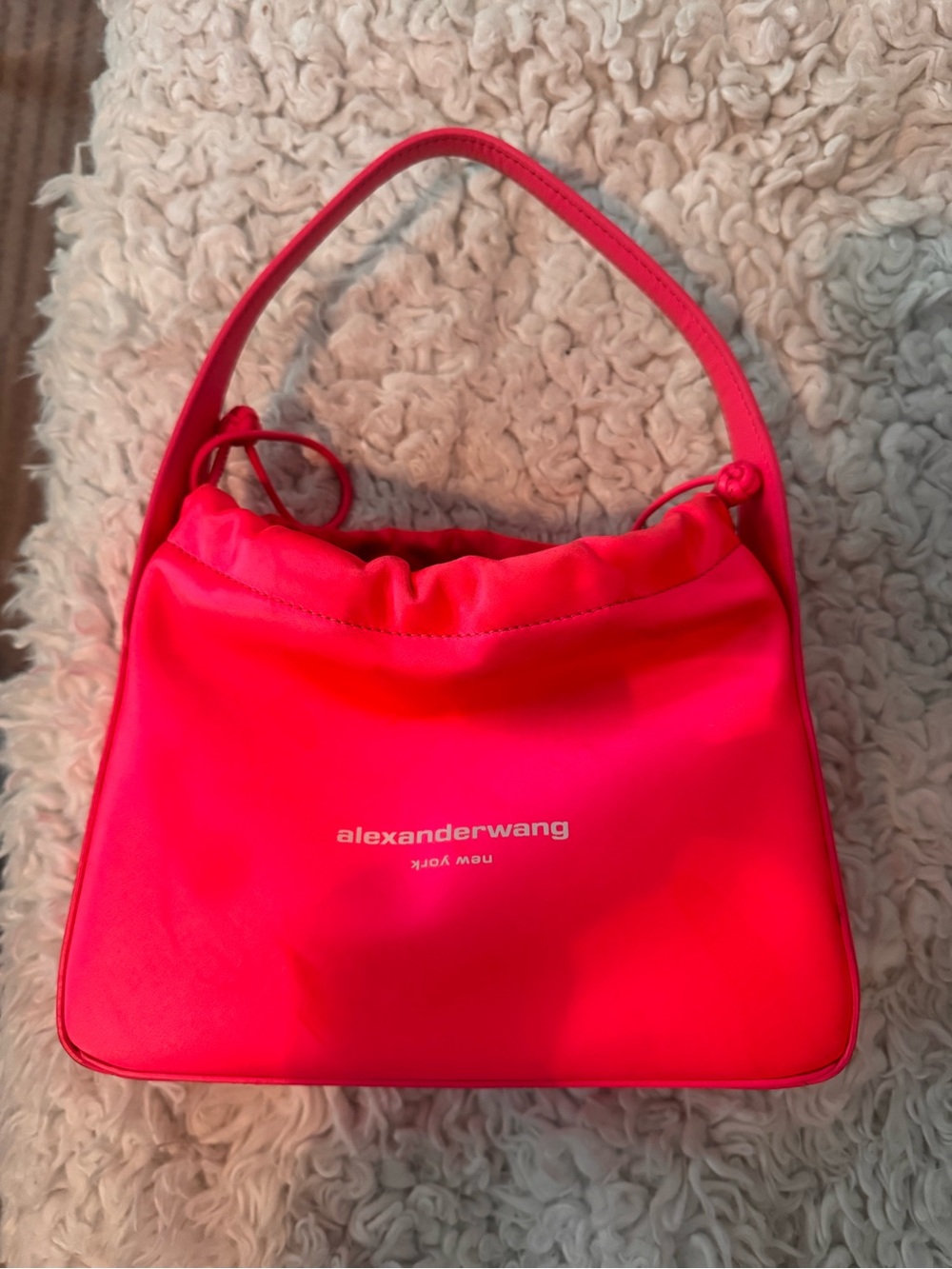 Alexander Wang Neon Pink Shoulder Bag